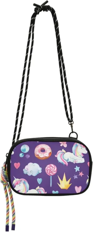 Crossbody Bag Fairytale Style Cell Phone Purse Wallet with Credit Card Slots Multicolor Handbag with Adjustable Strap Fits Phone Keys And More