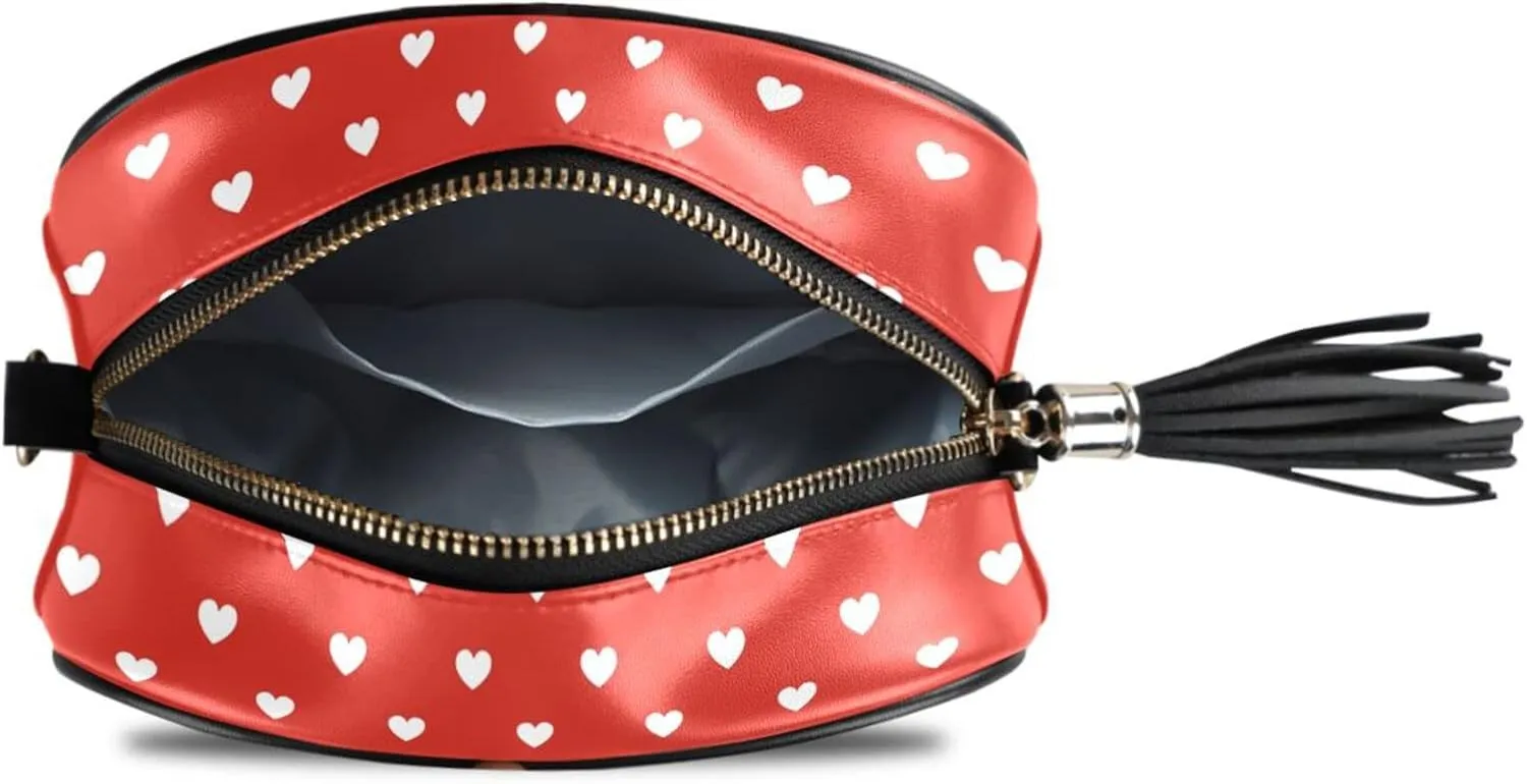 Crossbody Bag for Women Shoulder Bag with Chain Strap and Tassel