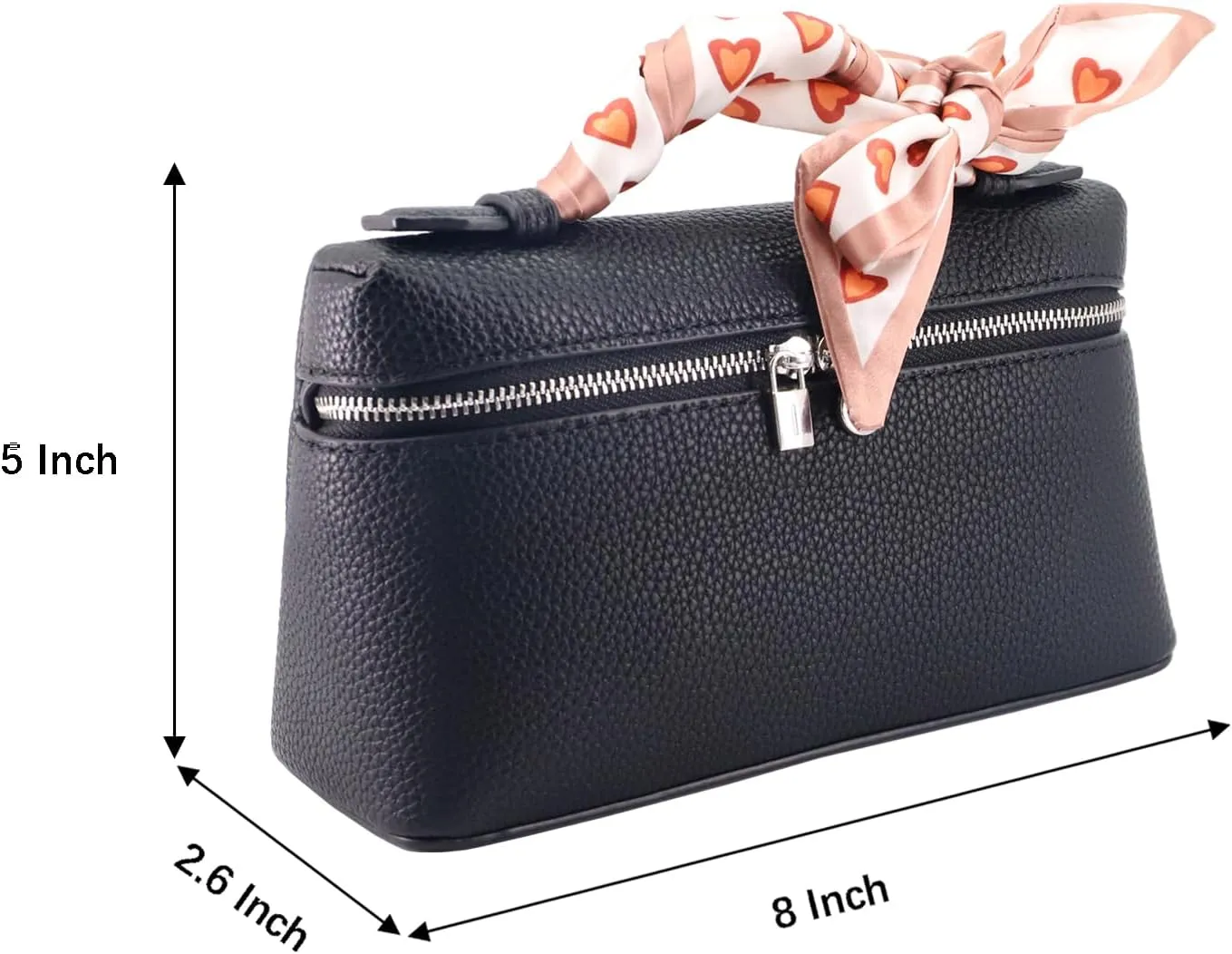 Crossbody Bag for Women Top-Handle Pouch Bag Designer Shoulder Leather Handbag Trendy Purse