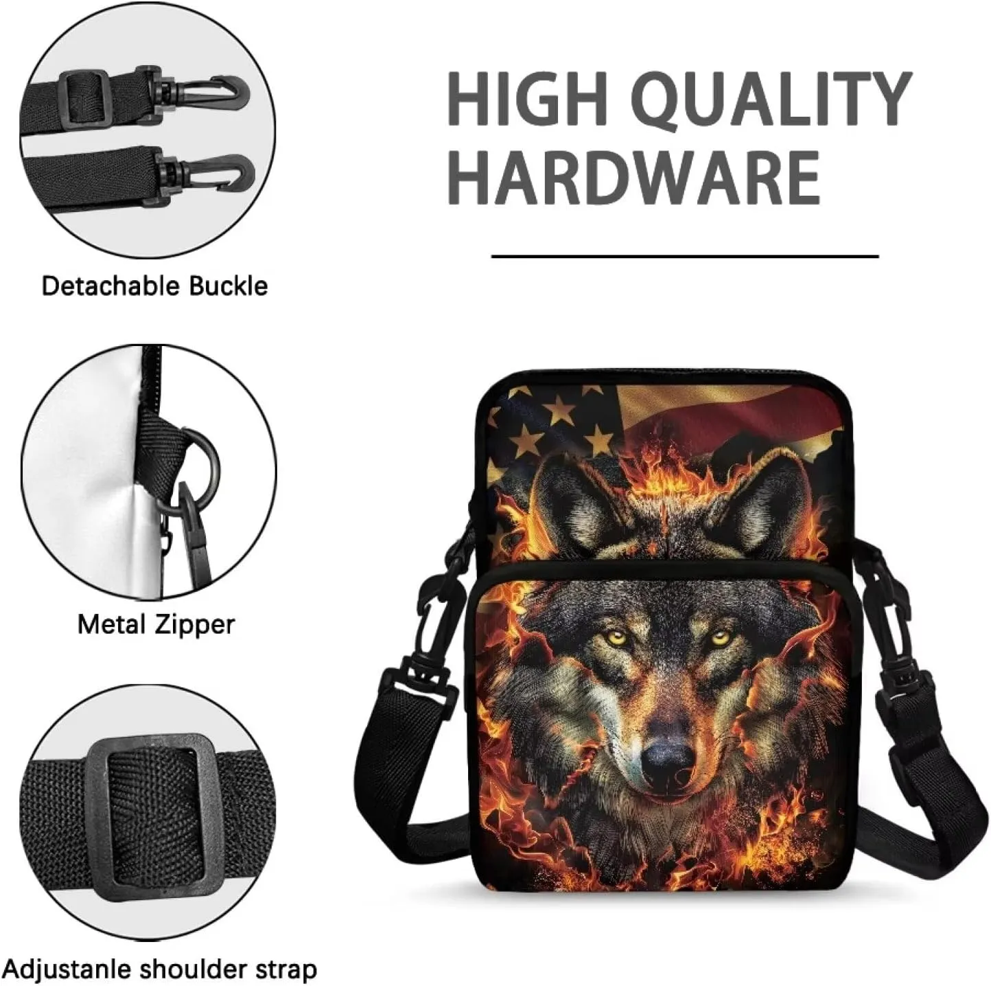 Crossbody Bag Shoulder Bags Purses Cell Phone Case Waist Pouch for Women Girls Boys