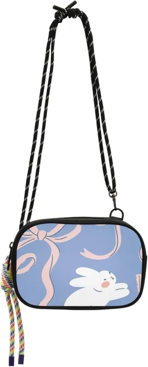 Crossbody Bag Vintage Bow Knots Rabbits Cell Phone Purse Wallet with Credit Card Slots Multicolor Handbag with Adjustable Strap Fits Phone Keys And More