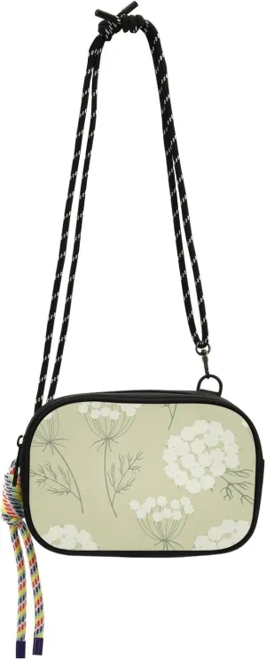 Crossbody Bag Wild Flowers Botanical Design Cell Phone Purse Wallet with Credit Card Slots Multicolor Handbag with Adjustable Strap Fits Phone Keys And More