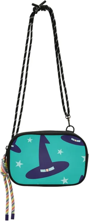 Crossbody Bag Wizard Caps Cell Phone Purse Wallet with Credit Card Slots Multicolor Handbag with Adjustable Strap Fits Phone Keys And More