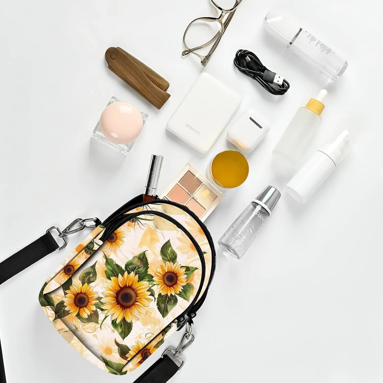Crossbody Bags for Women Cell Phone Purse Casual Shoulder Bag with Adjustable Strap Card Slots for Travel Work