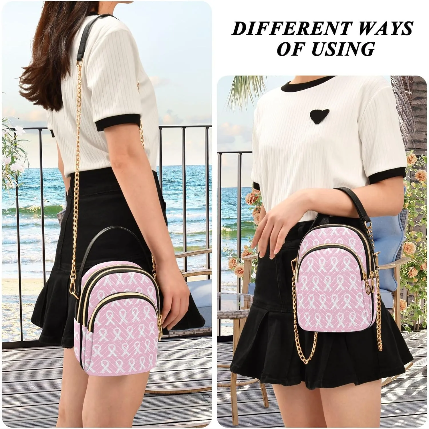 Crossbody Bags for Women Hand Bag Small Sling Shoulder Travel Bag Phone Purse with Strap