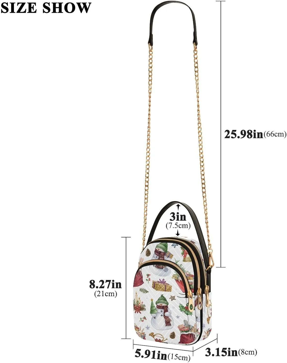 Crossbody Bags for Women Hand Bag Small Sling Shoulder Travel Bag Phone Purse with Strap