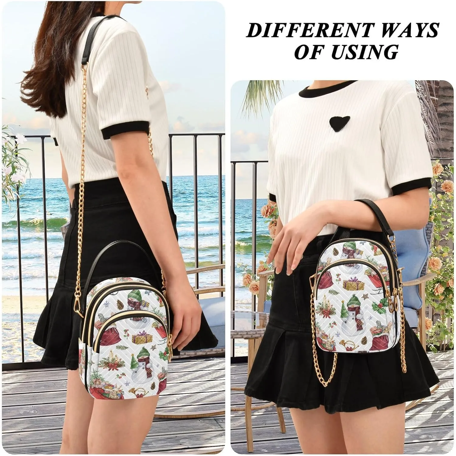 Crossbody Bags for Women Hand Bag Small Sling Shoulder Travel Bag Phone Purse with Strap