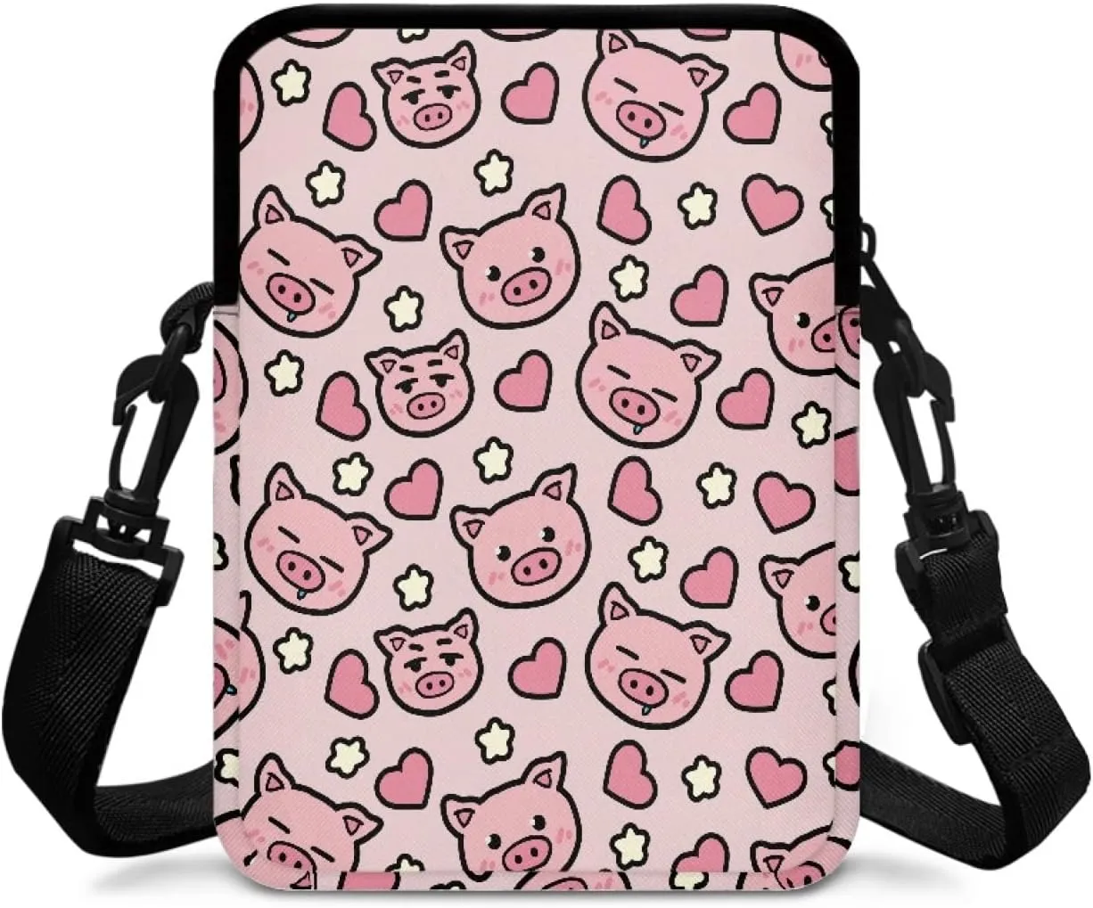 Crossbody Bags for Women Men Trendy with Zipper Sling Purse Phone Holder Messenger Bag Small Shoulder Bag