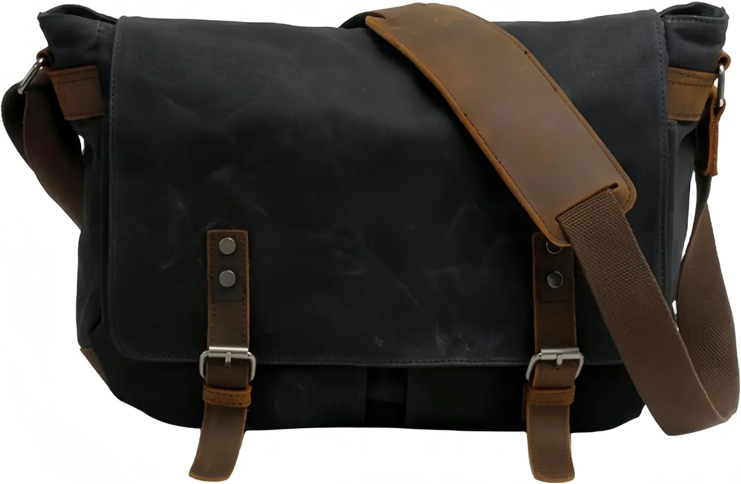 Crossbody Bags For Women Thick Wax Canvas Men Shoulder Bag Messenger Bag Crossbody Bag Vintage Male Leisure Sling Bag Casual