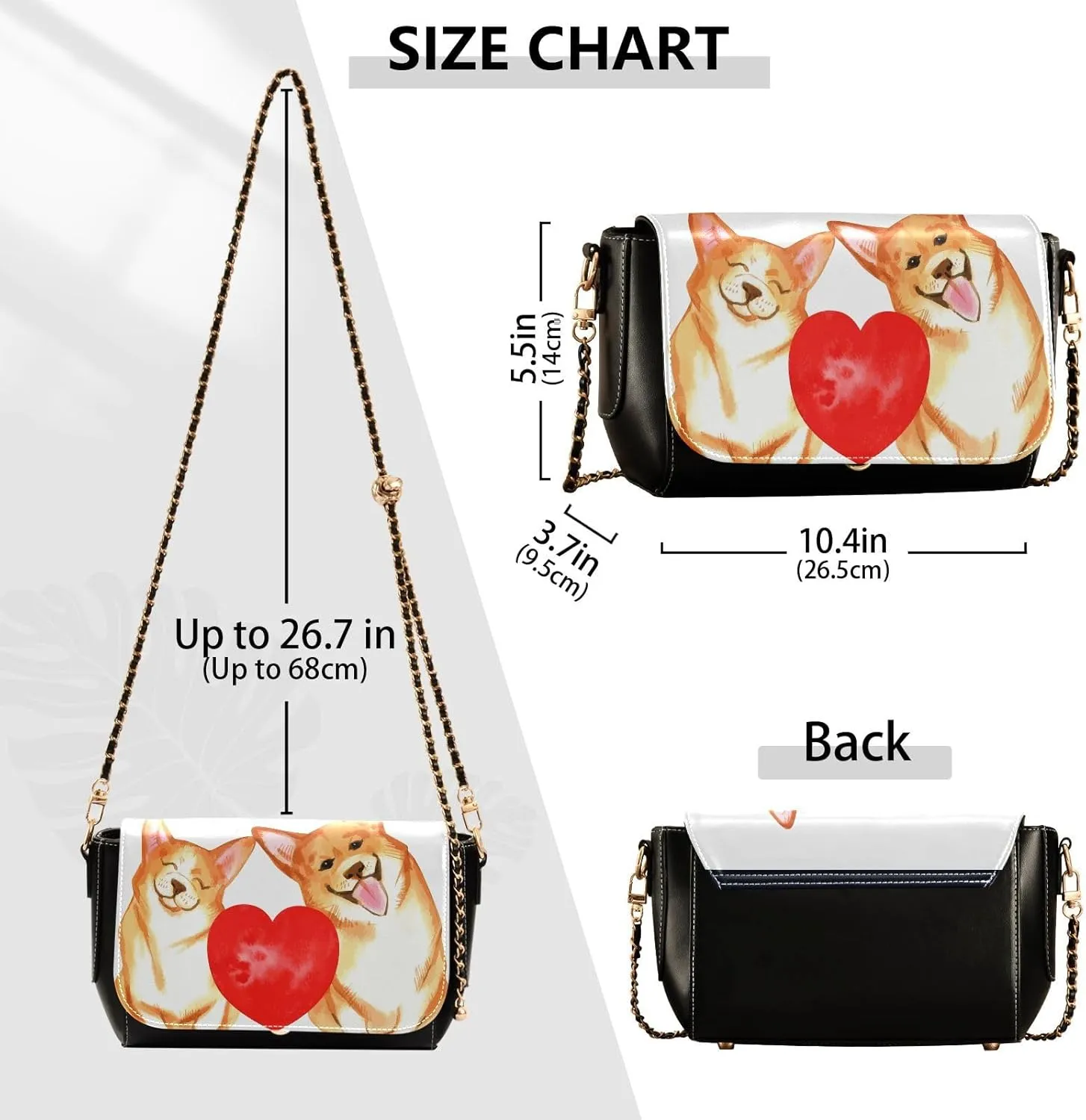 Crossbody Bags for Women Trendy Women's Black Shoulder Bag Small PU Leather Flap Cross Body Bag Handbags