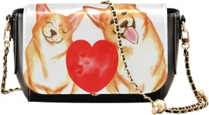 Crossbody Bags for Women Trendy Women's Black Shoulder Bag Small PU Leather Flap Cross Body Bag Handbags