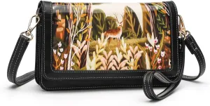 Crossbody Bags For Women Wristlet Wallet Phone Purse Shoulder handbags Multi-Function Small RFID Clutch Card Holder…