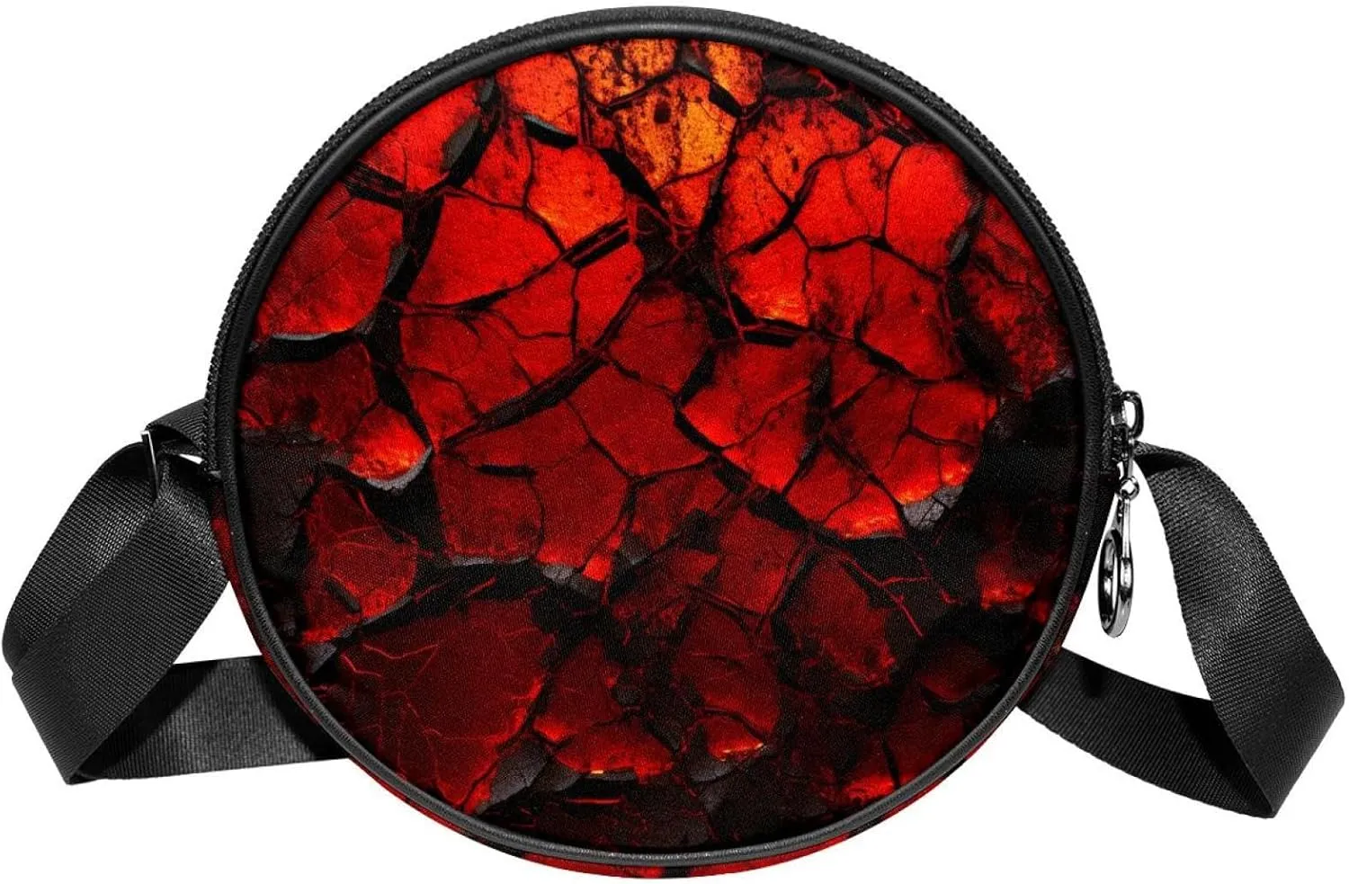 Crossbody Bags for Women,Crossbody Bag Men,Small Sling Bag,Volcano Surface Texture,Crossbody Purse