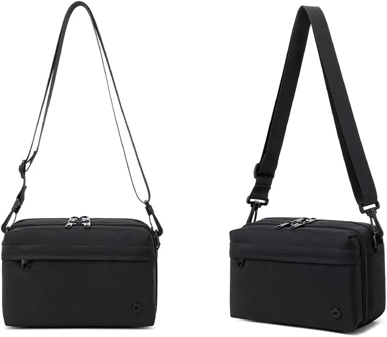 Crossbody Handbag with Coin Purse, 3 Compartments, Zipper, for Travel, Everyday Use