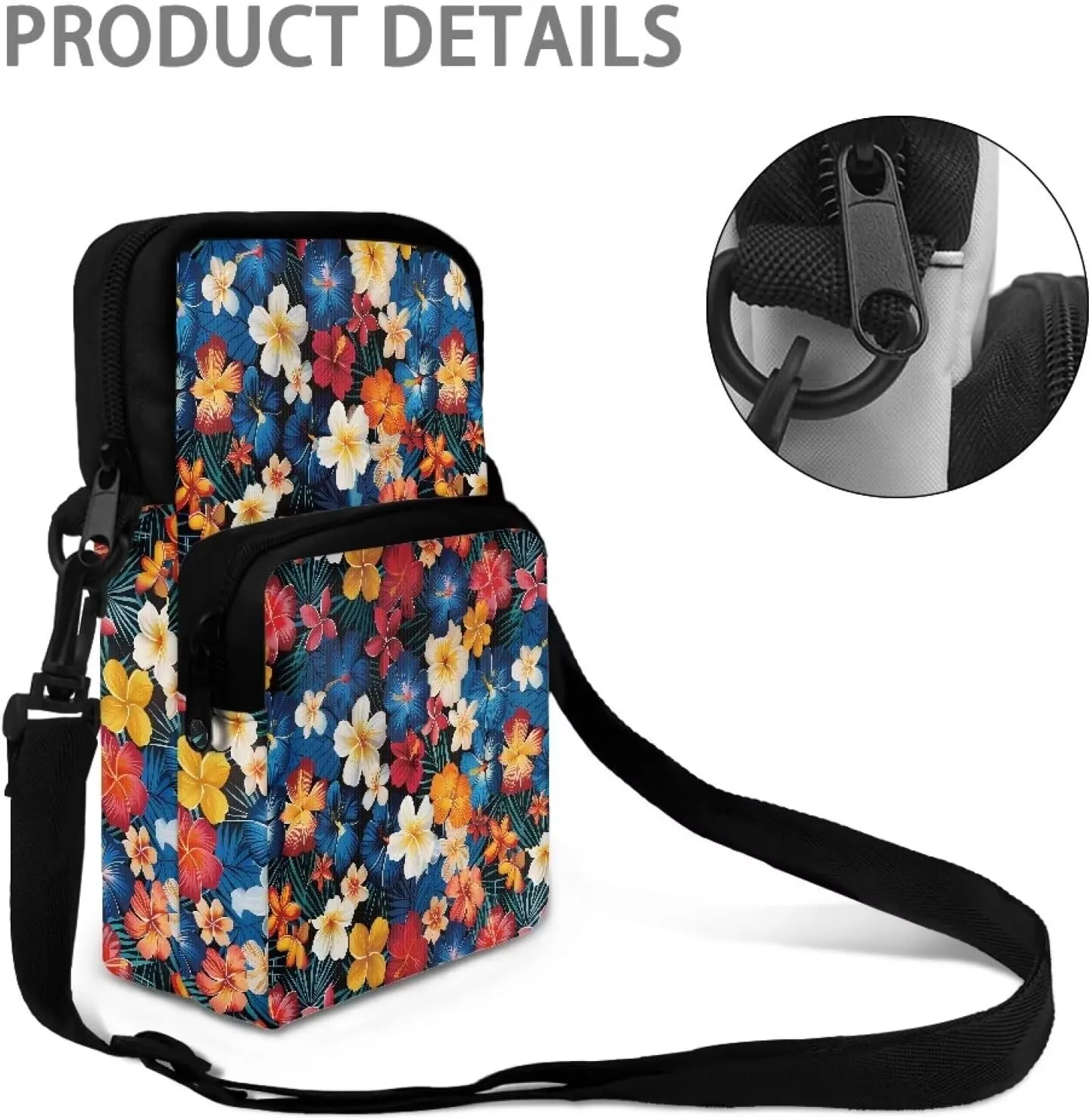 Crossbody Phone Bag Shoulder Arm Bag Cell Phone Purse Key Holder Credit Card Organiser Wallet