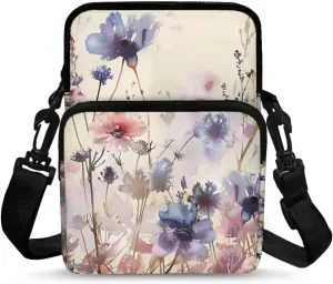 Crossbody Phone Bag Shoulder Arm Bag Cell Phone Purse Key Holder Credit Card Organiser Wallet