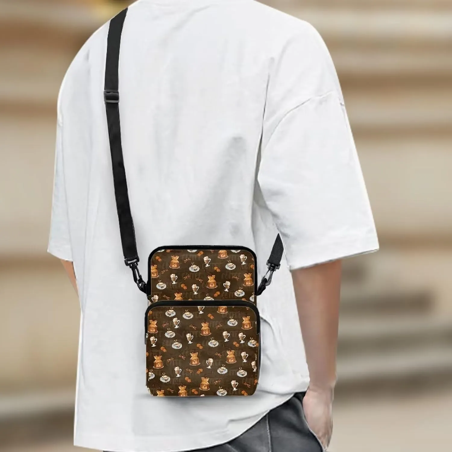 Crossbody Phone Bag Shoulder Arm Bag Cell Phone Purse Key Holder Credit Card Organiser Wallet