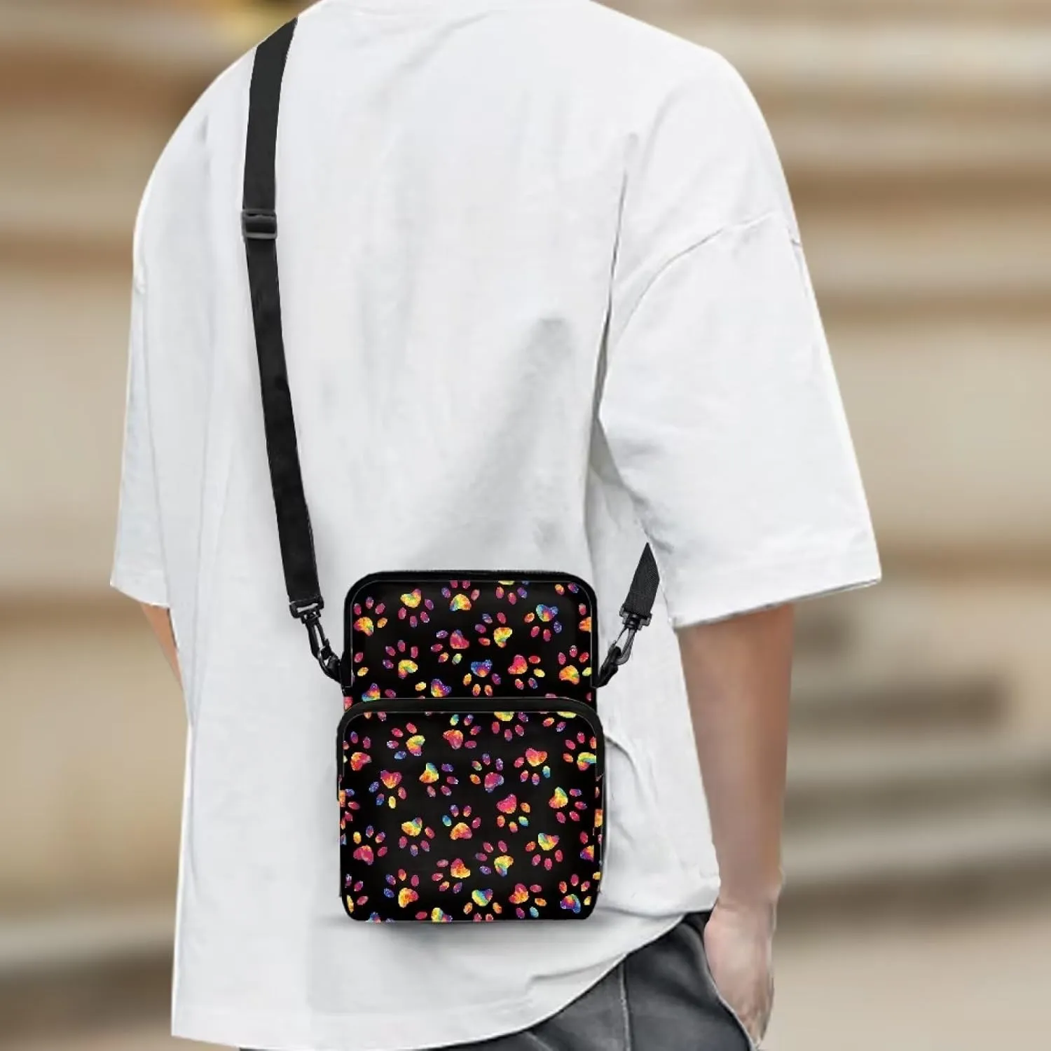 Crossbody Phone Bag Shoulder Arm Bag Cell Phone Purse Key Holder Credit Card Organiser Wallet