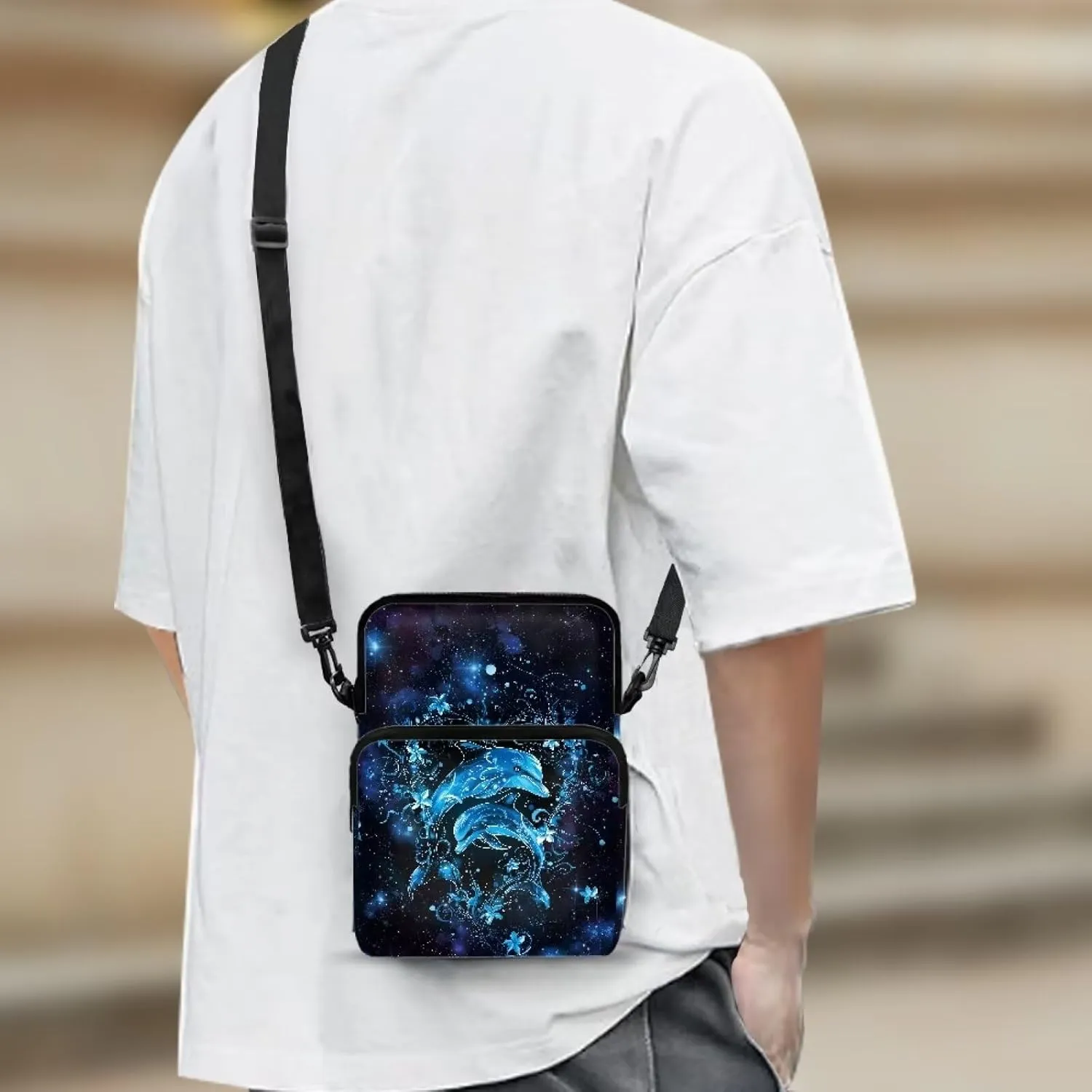 Crossbody Phone Bag Shoulder Arm Bag Cell Phone Purse Key Holder Credit Card Organiser Wallet