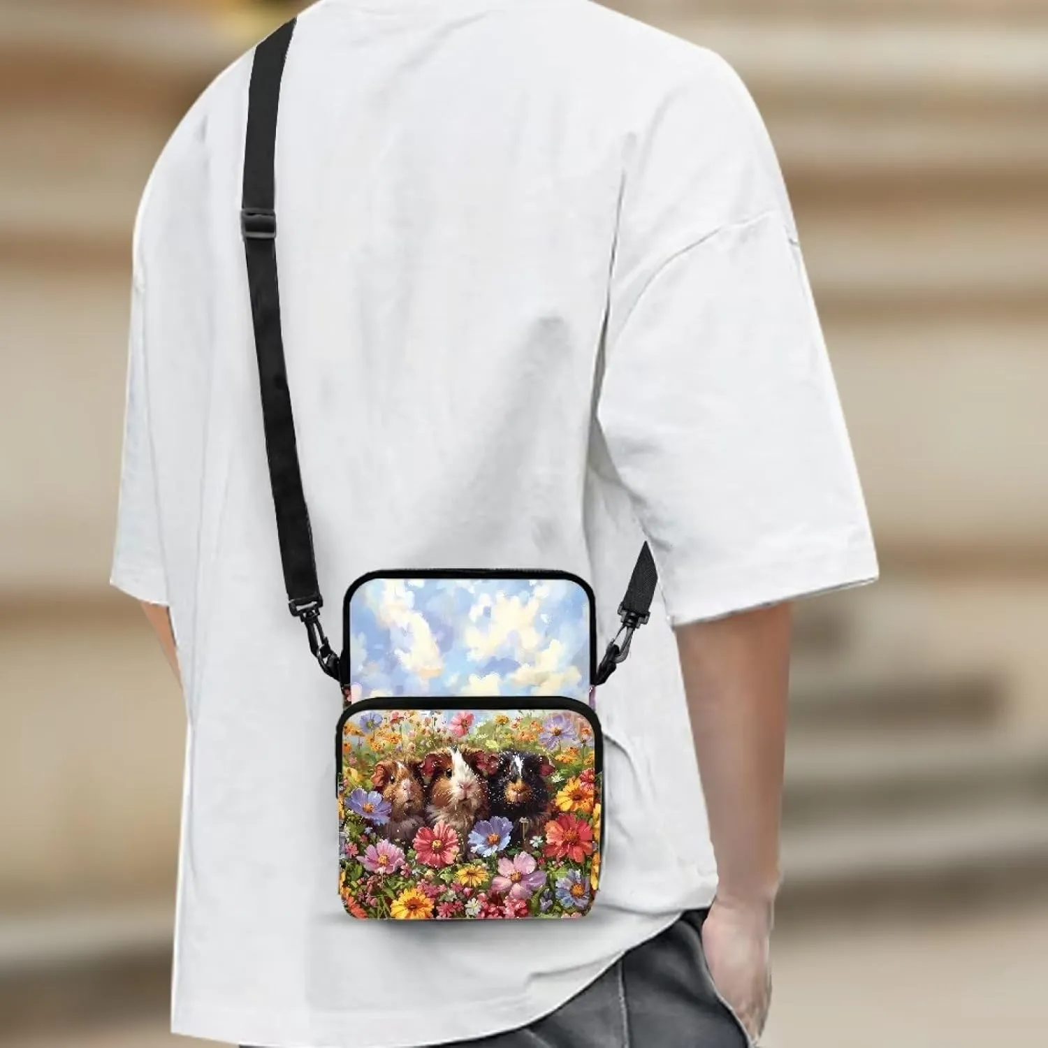 Crossbody Phone Bag Shoulder Arm Bag Cell Phone Purse Key Holder Credit Card Organiser Wallet