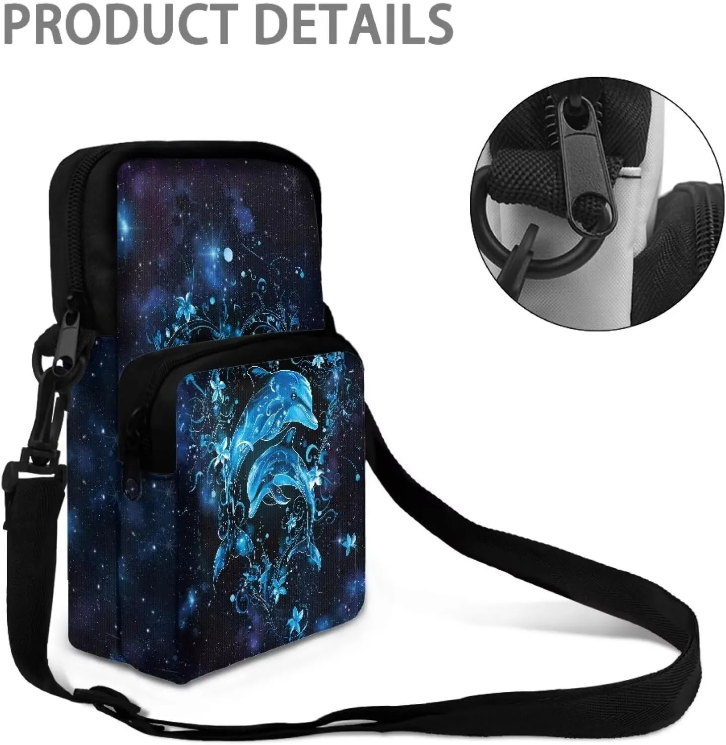 Crossbody Phone Bag Shoulder Arm Bag Cell Phone Purse Key Holder Credit Card Organiser Wallet