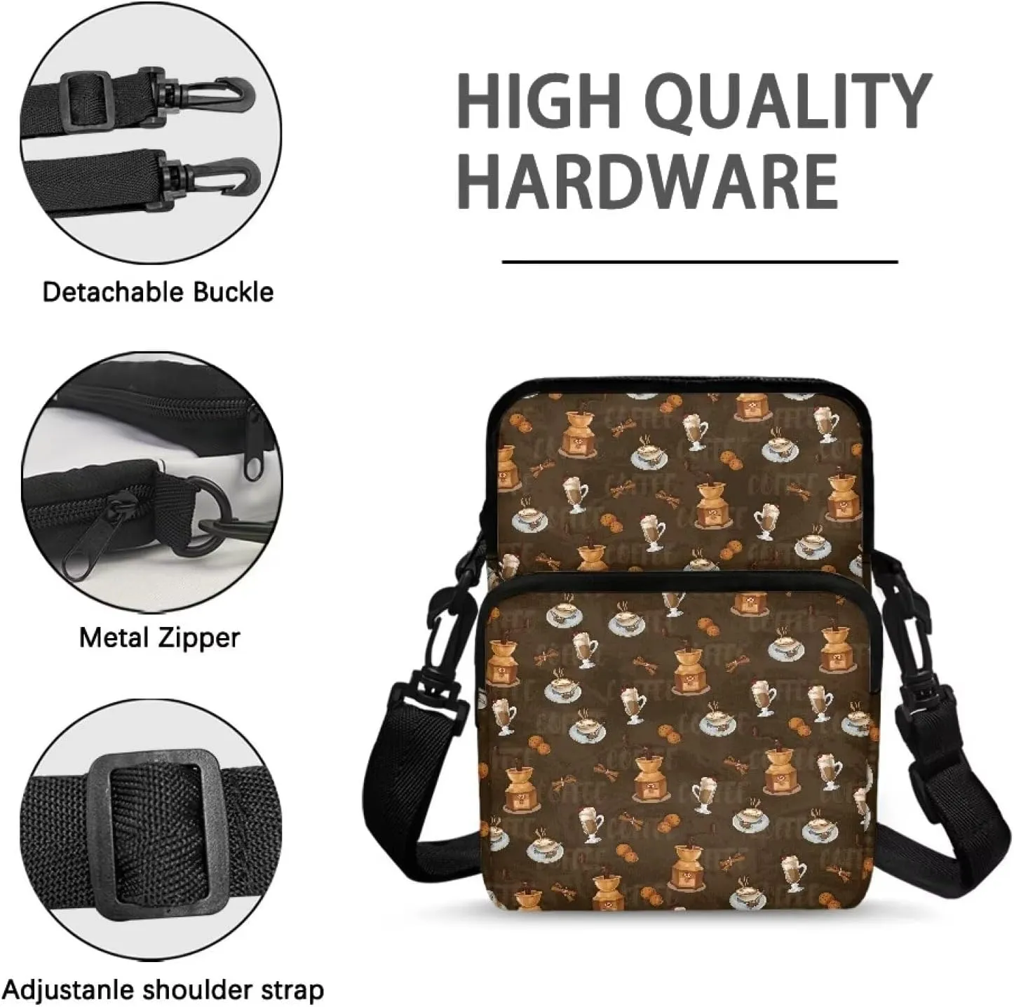 Crossbody Phone Bag Shoulder Arm Bag Cell Phone Purse Key Holder Credit Card Organiser Wallet