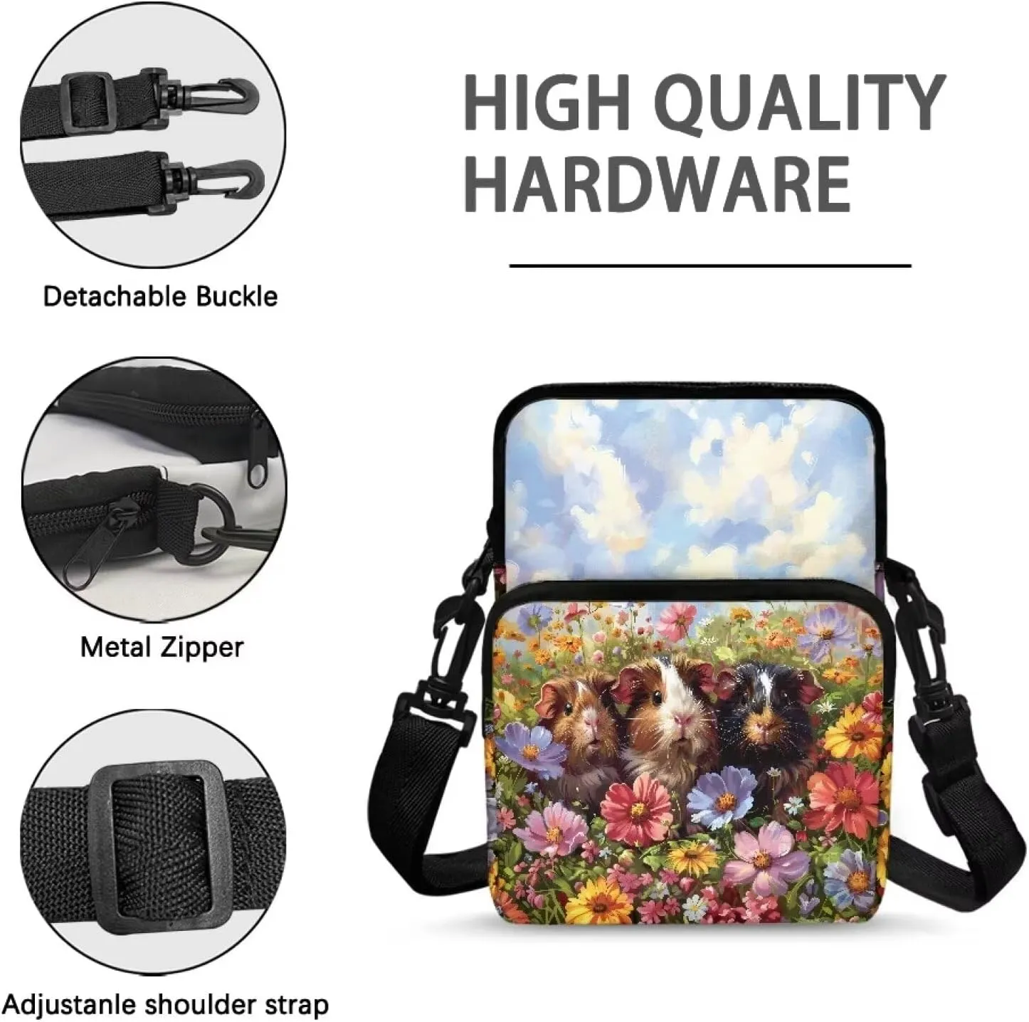 Crossbody Phone Bag Shoulder Arm Bag Cell Phone Purse Key Holder Credit Card Organiser Wallet