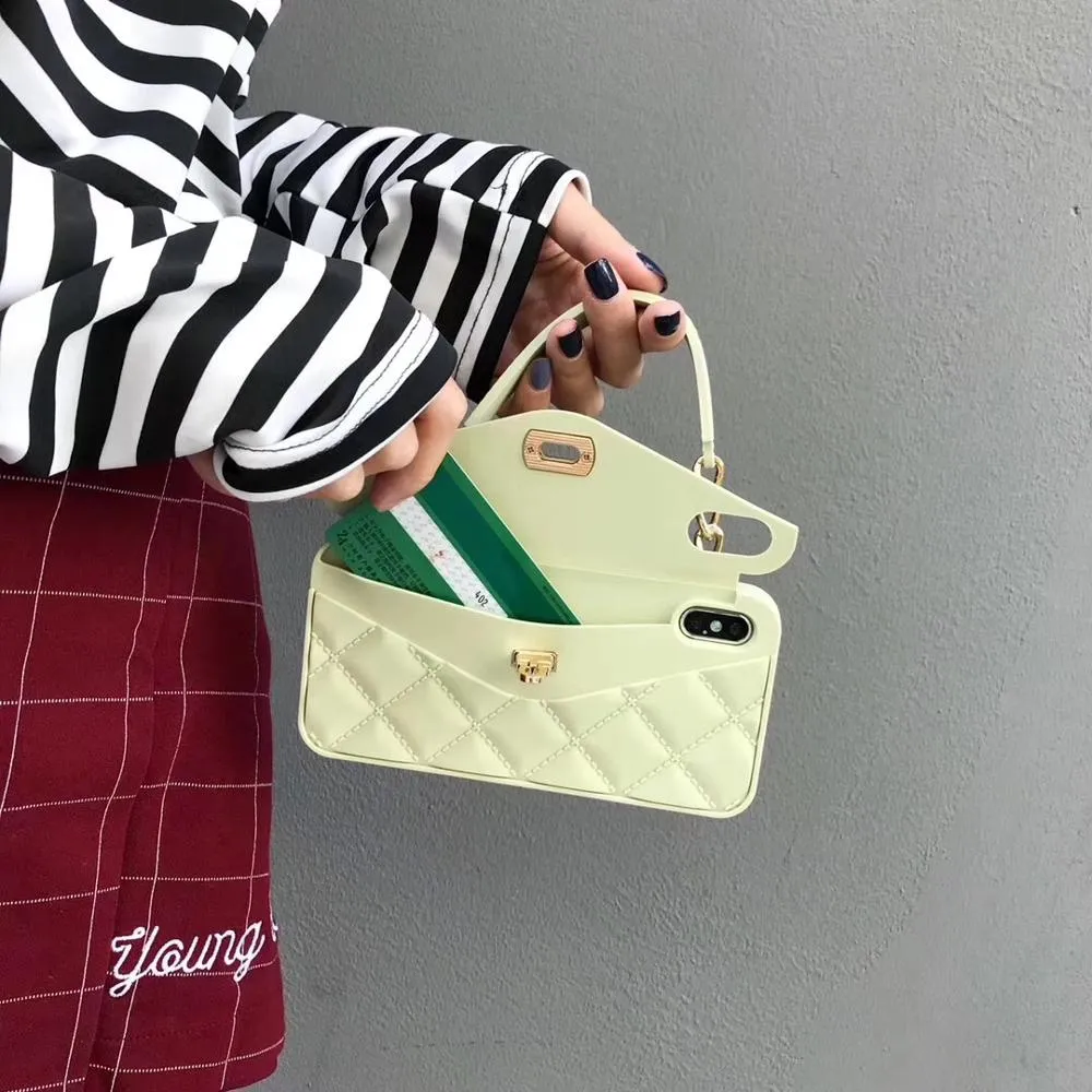 Crossbody Phone Case With Long Strap Chain For iPhone