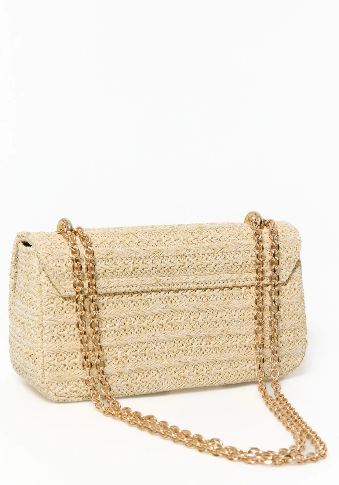 Crossbody Raffia - Ecru