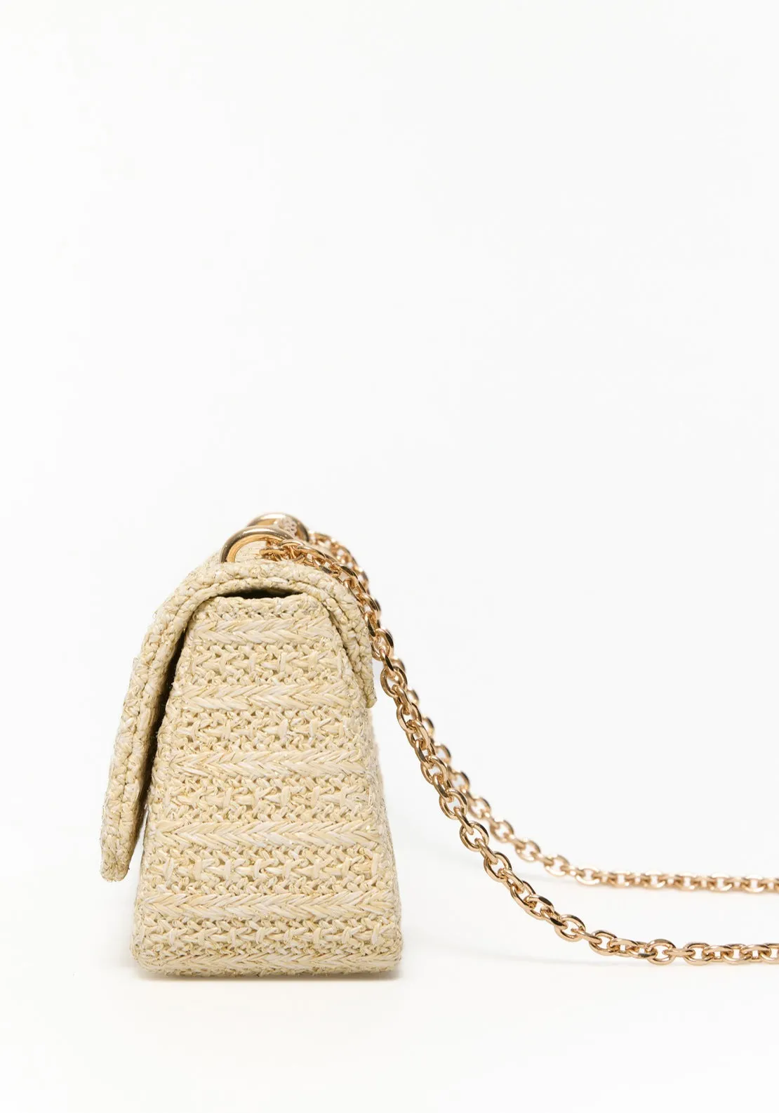 Crossbody Raffia - Ecru