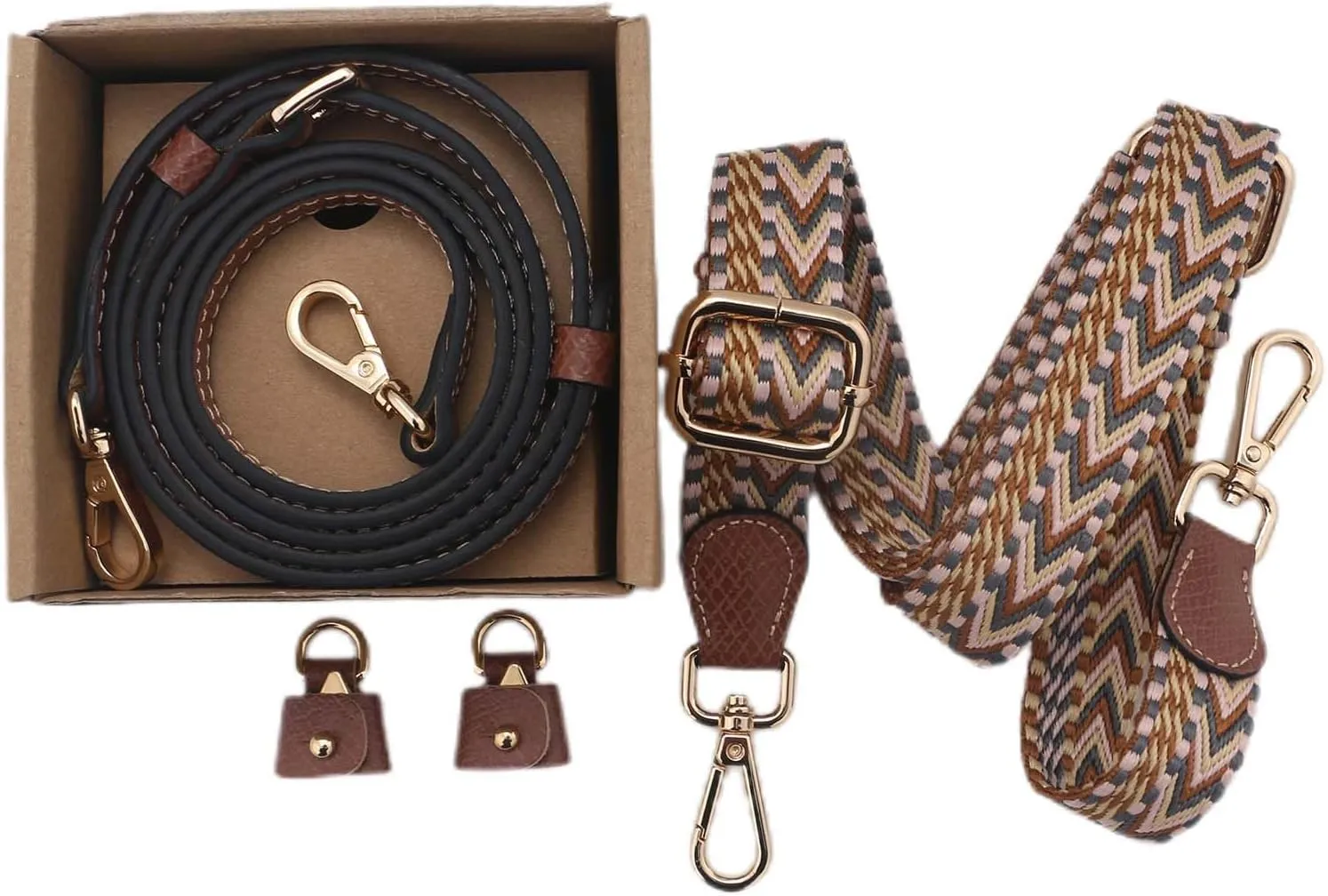 Crossbody Strap Compatible for Longchamp LP Xtra XS Pouch, Conversion Kit,GOLD Hardware