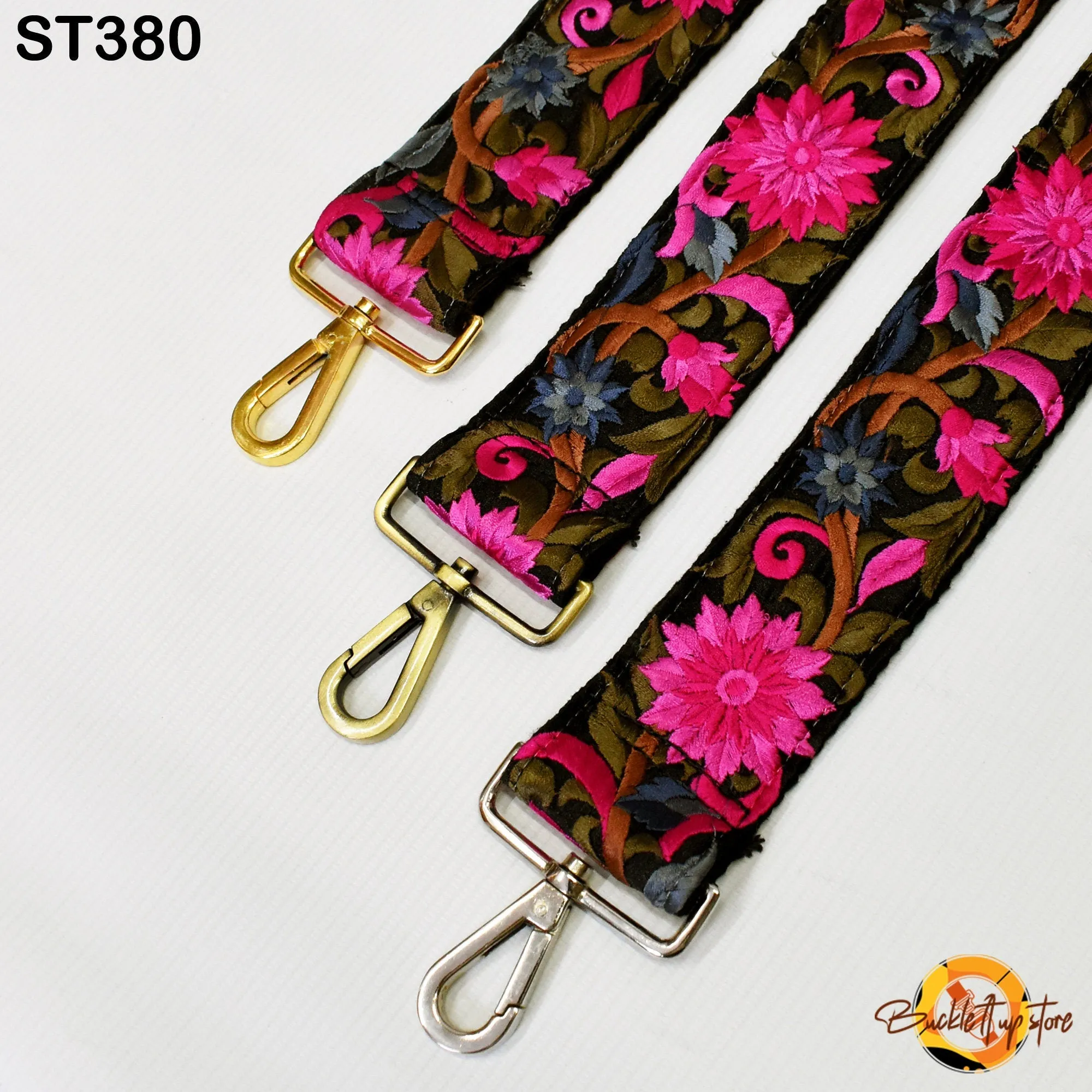 Crossbody Strap for Purses Handbag Embroidered Purse Strap Boho Bag Strap Floral Embroidery Replacement Strap Boho Guitar Strap Gift for her