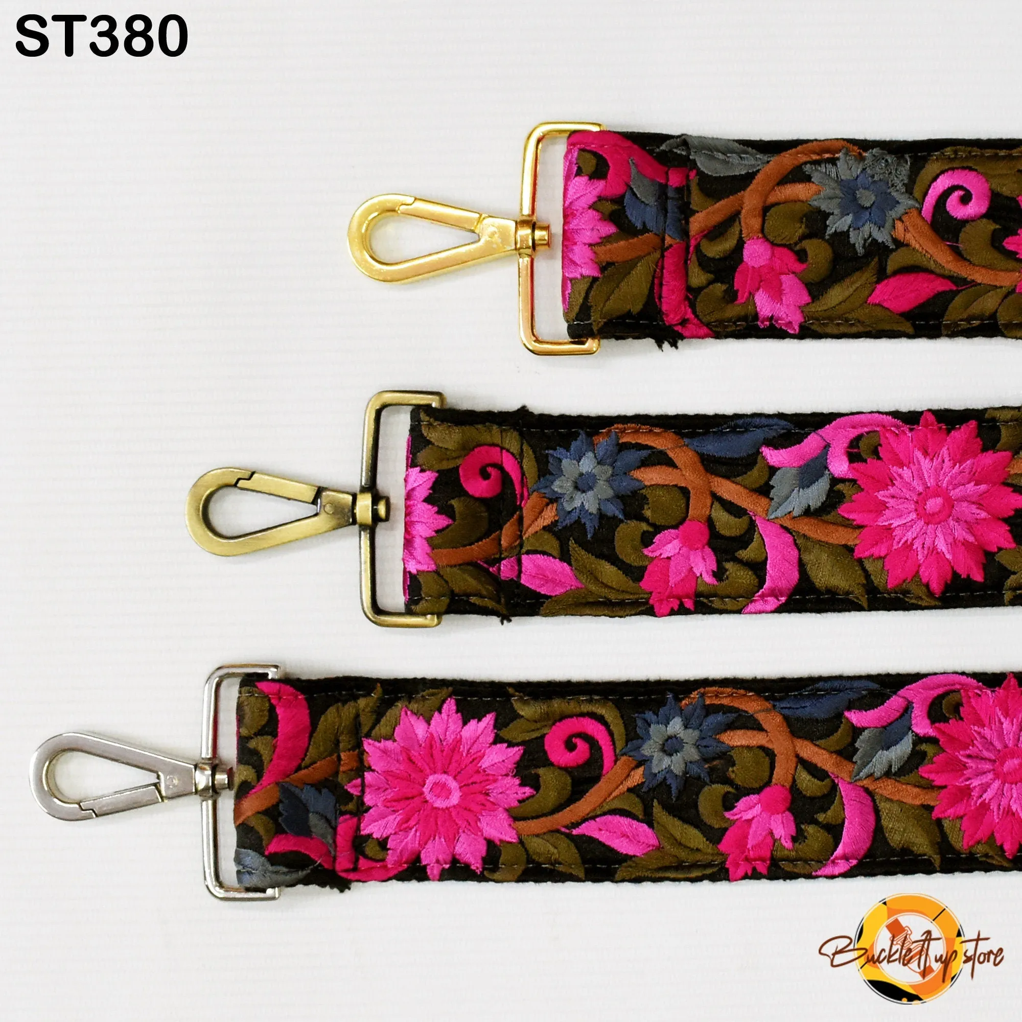 Crossbody Strap for Purses Handbag Embroidered Purse Strap Boho Bag Strap Floral Embroidery Replacement Strap Boho Guitar Strap Gift for her