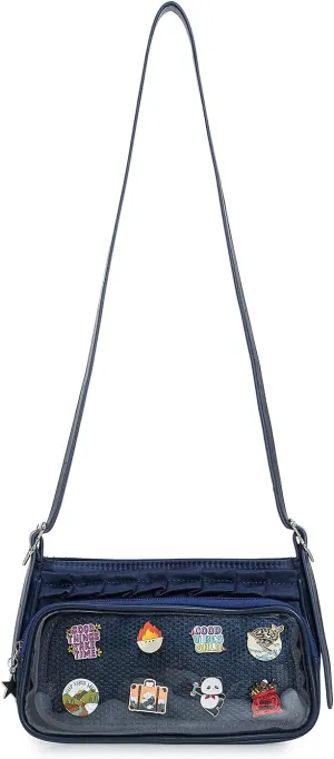 Cute five-Pointed Star Ita Bag Kawaii Pin Display Crossbody Bag