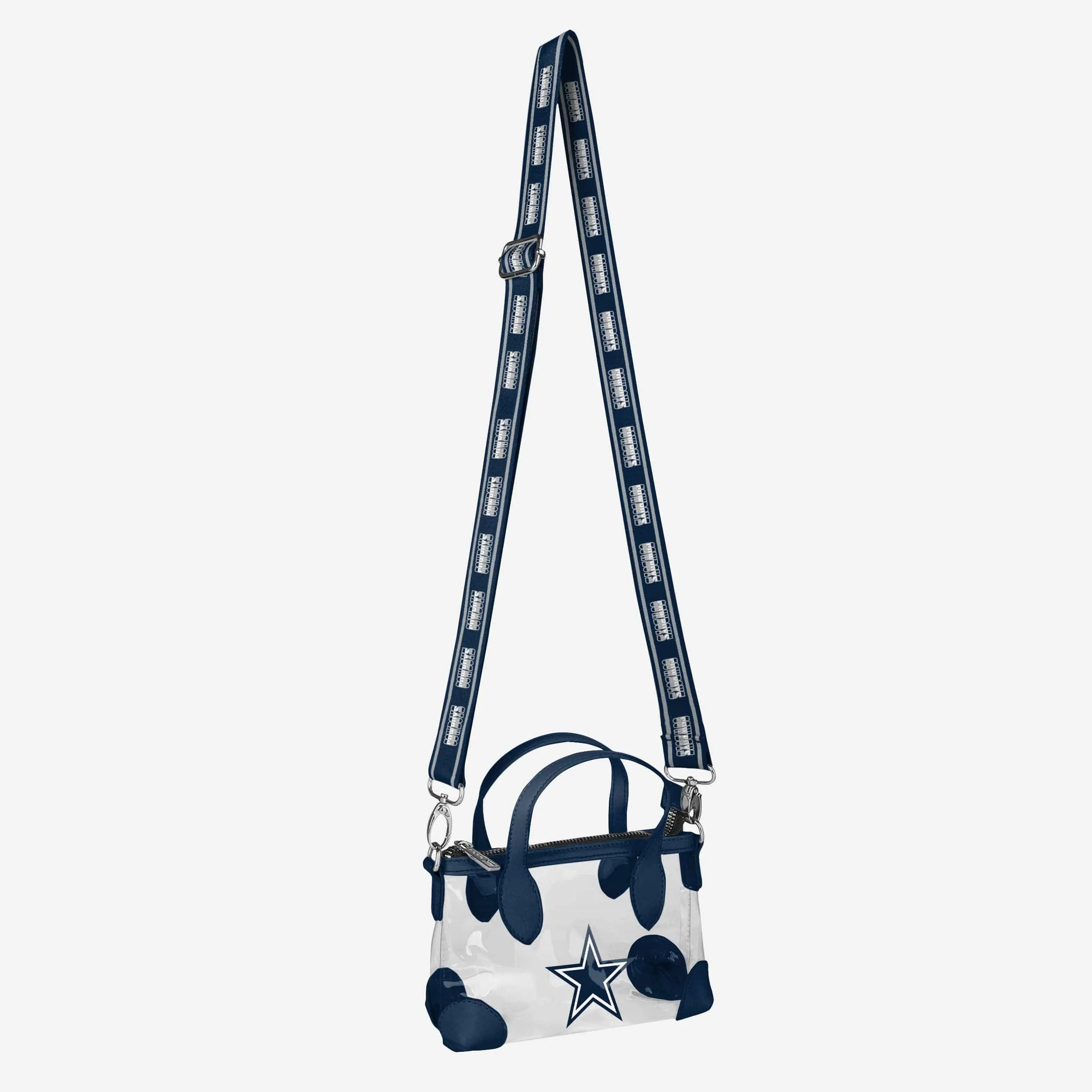 Dallas Cowboys Big Logo Clear Crossbody Mini Purse