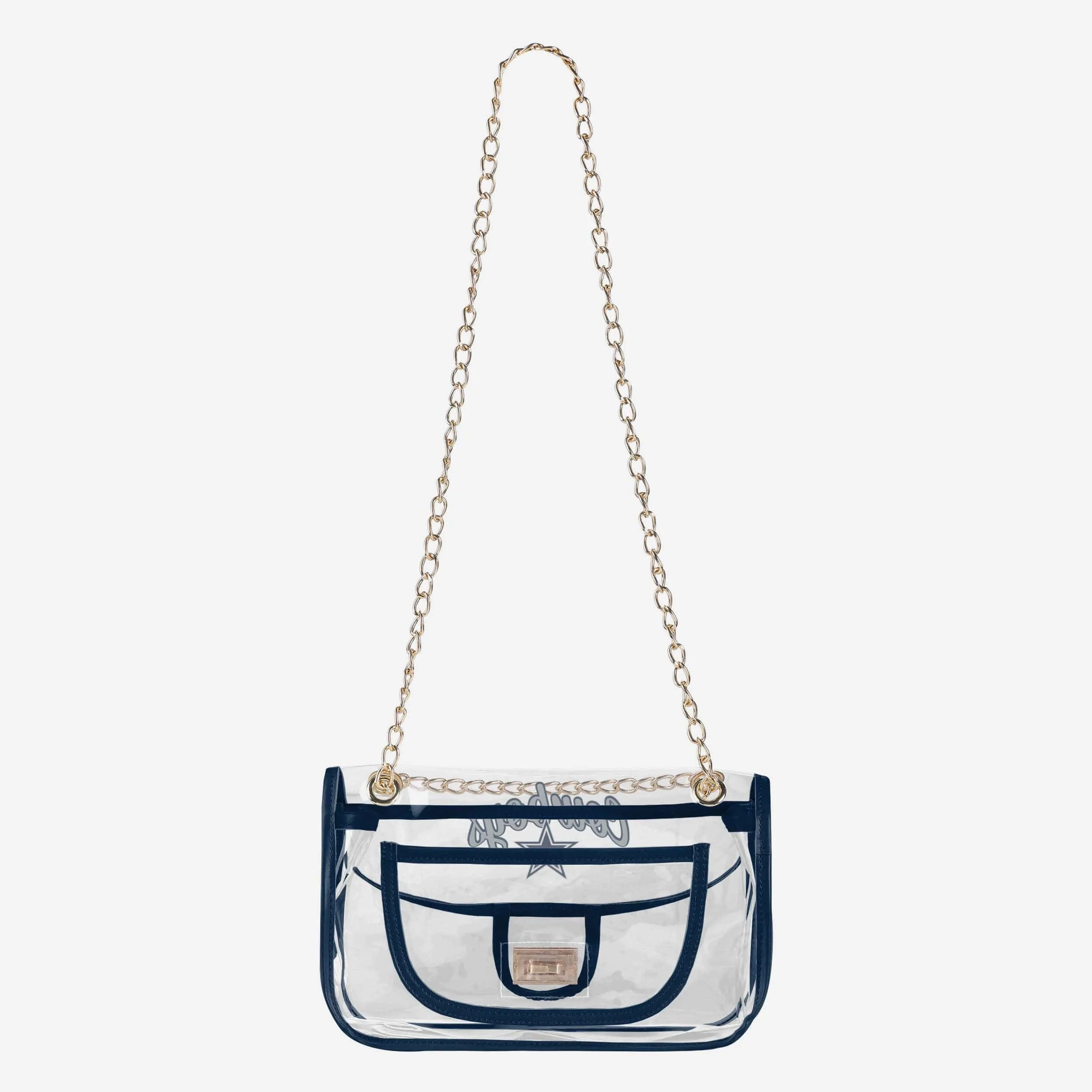 Dallas Cowboys Clear Crossbody Chain Bag