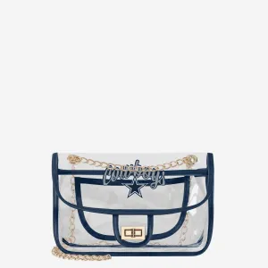 Dallas Cowboys Clear Crossbody Chain Bag