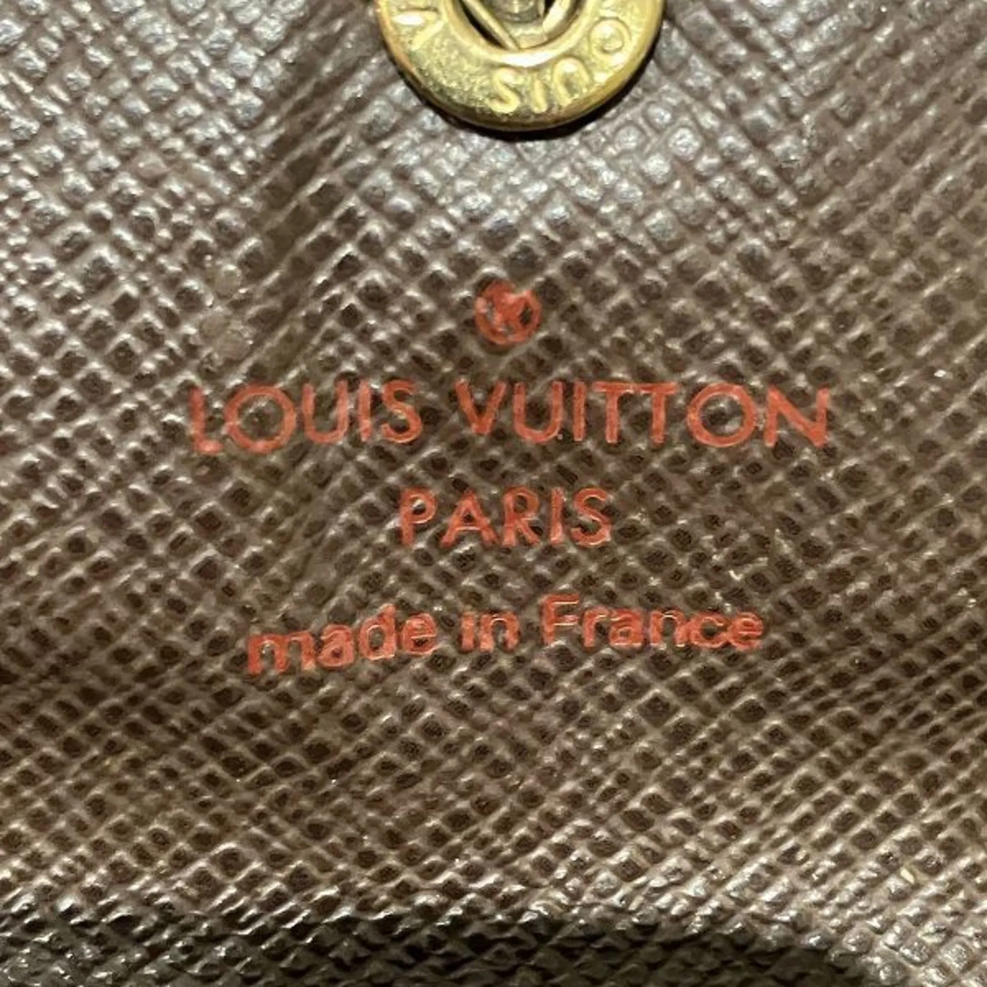 Damier Ebene Credit Card Holder