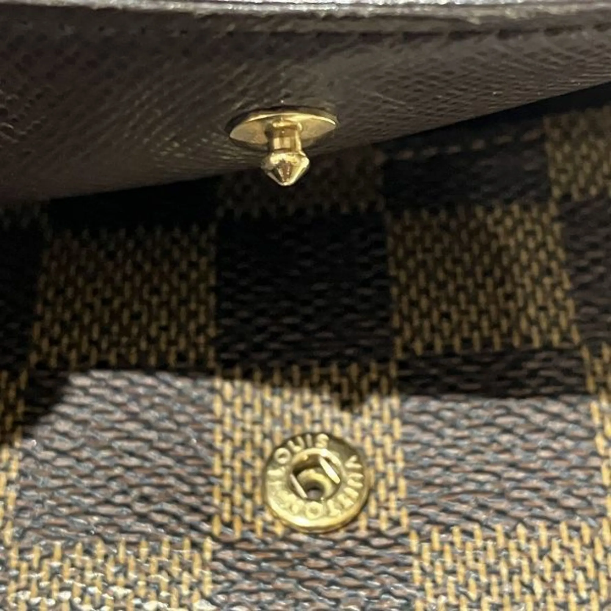 Damier Ebene Credit Card Holder