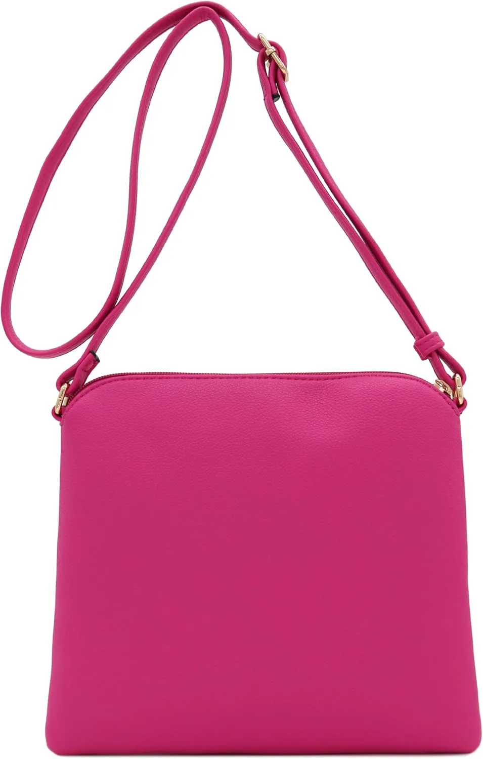 DELUXITY Lightweight Medium Crossbody Bag with Tassel