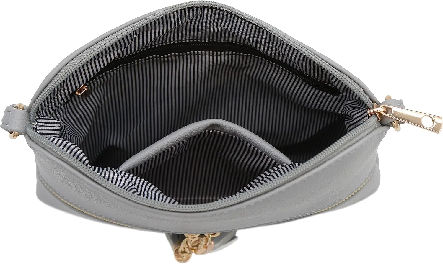 DELUXITY Lightweight Medium Crossbody Bag with Tassel
