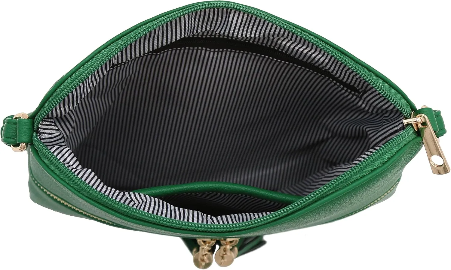 DELUXITY Lightweight Medium Crossbody Bag with Tassel