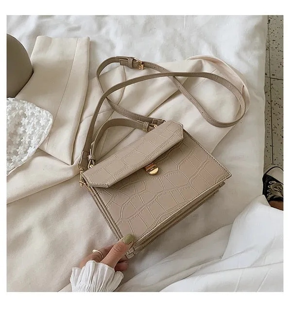 Designer White Crossbody Bag