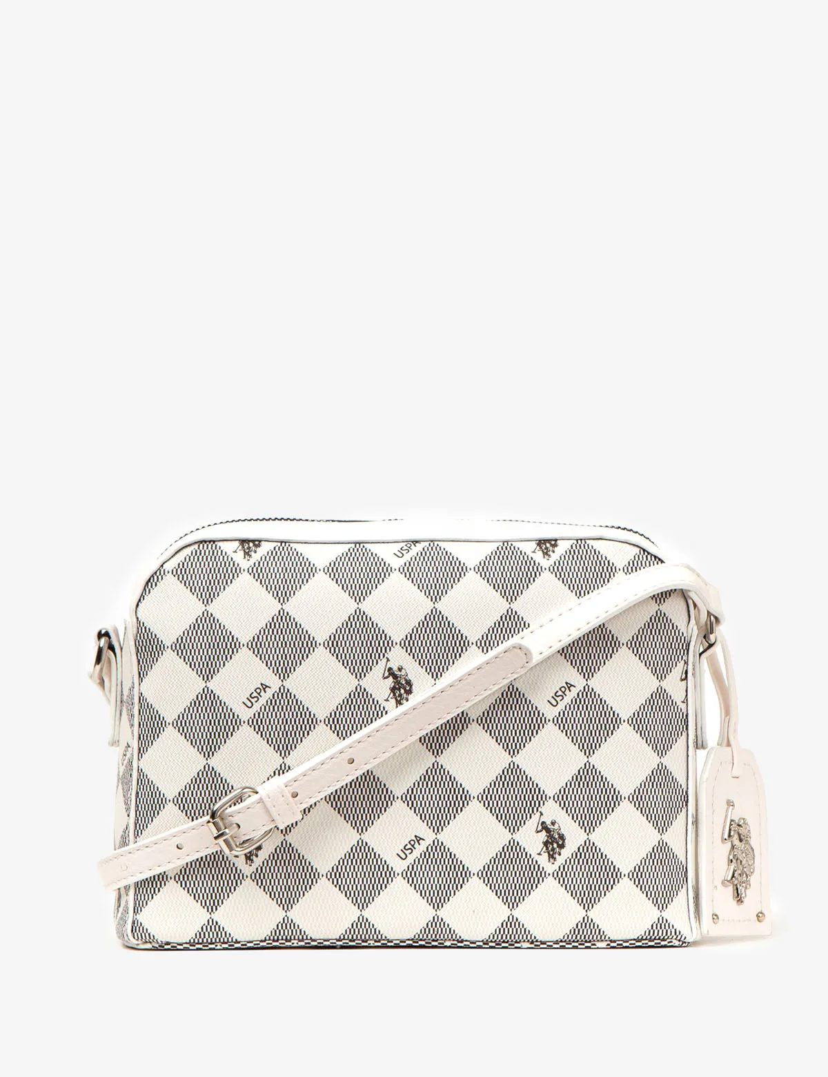 DIAMOND SIGNATURE CROSSBODY BAG