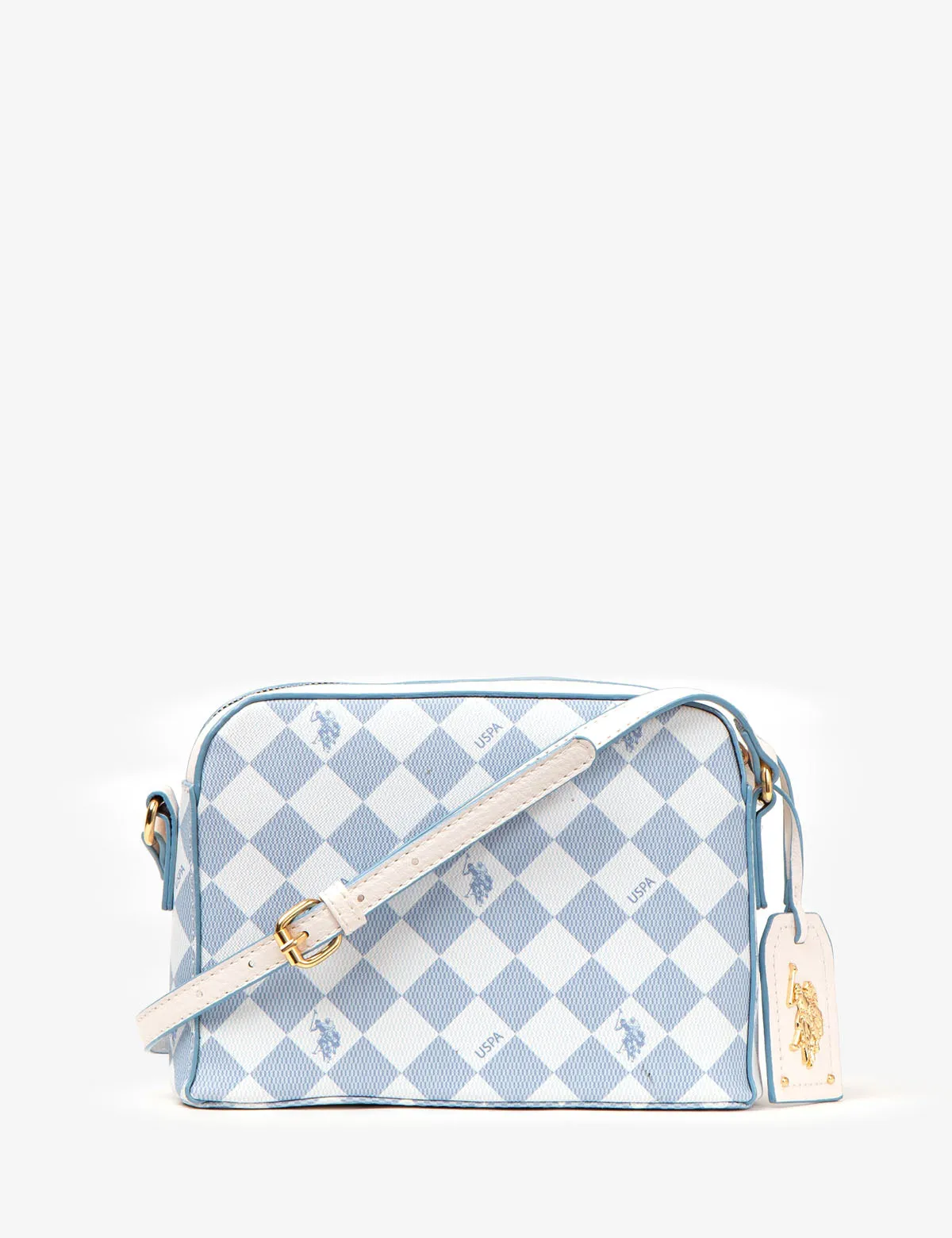 DIAMOND SIGNATURE CROSSBODY BAG