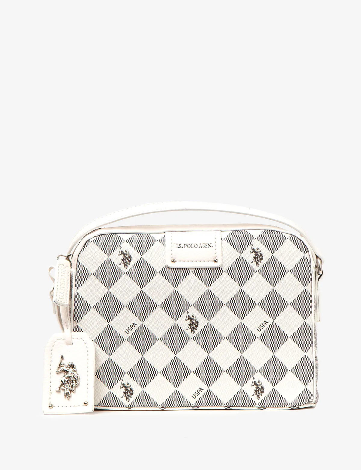 DIAMOND SIGNATURE CROSSBODY BAG