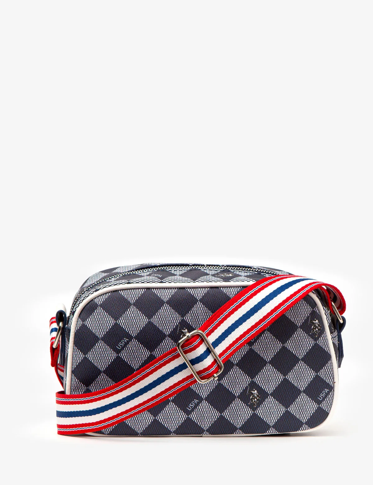 DIAMOND STRIPE CROSSBODY BAG