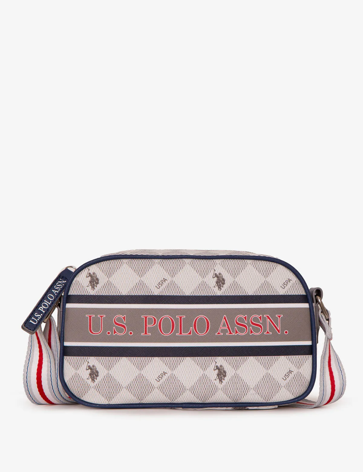 DIAMOND STRIPE CROSSBODY BAG