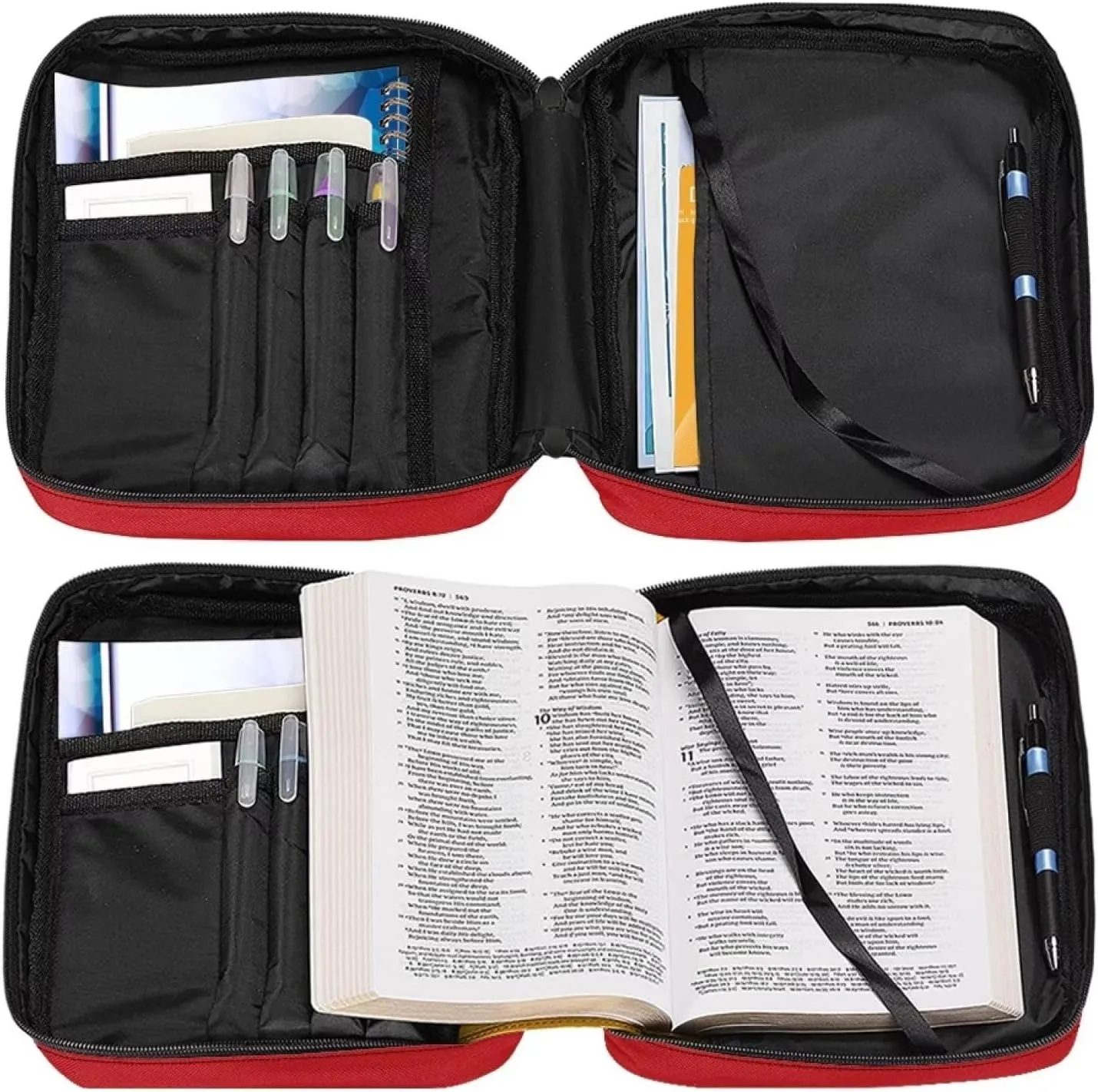 doginthehole Bible Covers for Women Bible Carrying Case Large Bible Bag Crossbody Purse Church Tote Bags