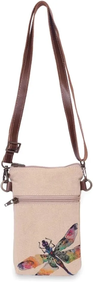 Dragonfly - Wristlet Wallets for Women, Crossbody Sling Bags, Tote Bag, Book Bag, Cell Phone Purse